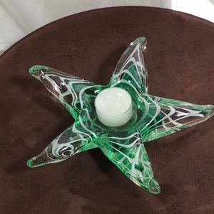 8.5” Murano Glass StarFish